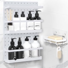 【新品】ウォールシェルフ  壁掛け棚　サイドラックの画像