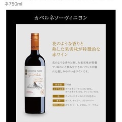 未開封、赤ワイン、ダンシングフレイムカベルネ・ソーヴィニヨン750mlの画像