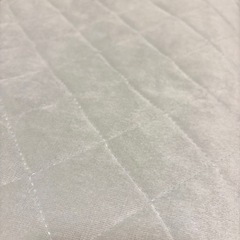 【予約中】ニトリ 敷きパッド ダブルサイズ（140×200cm）グレーの画像