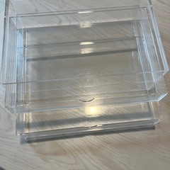 無印良品　アクリルケースの画像