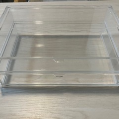無印良品　アクリルケースの画像