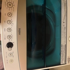 ハイアール　洗濯機の画像