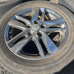 日産セレナ ライダー（C26）AUTECH 16インチ アルミホイール 4本 114.3 6J +45 タイヤは要交換 流用にもの画像