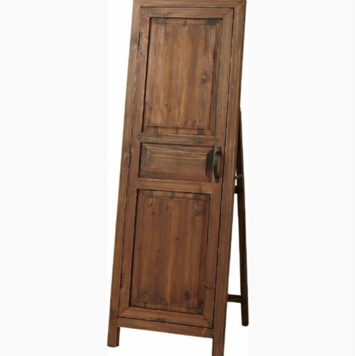 木製スタンドミラー