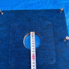 アルミボート　シートポール　マウント　ミンコタの画像