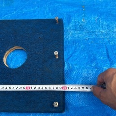 アルミボート　シートポール　マウント　ミンコタの画像