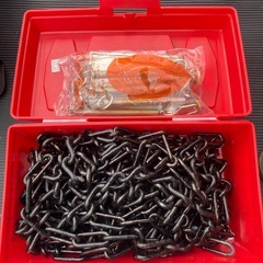 金属タイヤチェーン 16サイズ 対応多数 未使用品 ケース付の画像