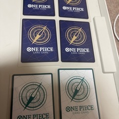 ワンピースカード6枚セットの画像