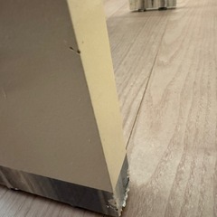 ガラスローテーブル(幅120cm×奥行60×高さ45cm)/使用感ありのためお安くの画像