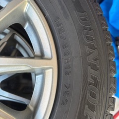 アルミホイールタイヤセットの画像