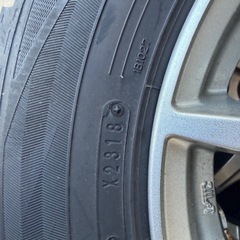 アルミホイールタイヤセットの画像