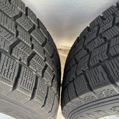 【美品中古】プリウスα スタッドレスタイヤ+アルミホイールセットの画像