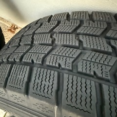 【美品中古】プリウスα スタッドレスタイヤ+アルミホイールセットの画像