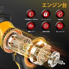 軽量 小型 充電式 電動ノコギリ レシプロソー 8枚の高炭素鋼のノコギリ刃の画像