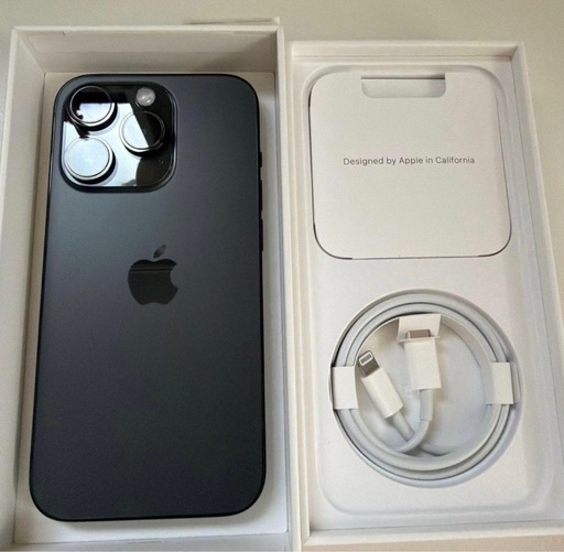 iPhone14 Pro 256GB スペースブラック 本体・箱・ケーブル iPhone14