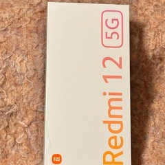 Redmi 12 5G XIG03 ブラック　SIMフリー の画像