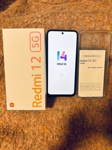 Redmi 12 5G XIG03 ブラック　SIMフリー