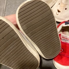 12.5cm シューズ2足＋ルームシューズ セットの画像