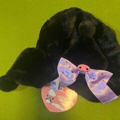 サンリオキャラクターズ ふわふわベレー帽 クロミ の画像