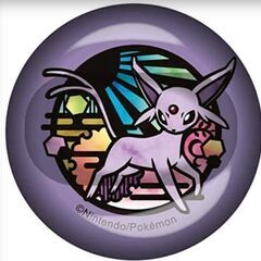 ポケットモンスター 切り絵シリーズ エーフィガラス箸置きの画像