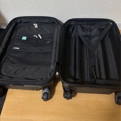 スーツケース黒機内持込の画像