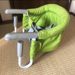 イングリッシーナ　ファスト　ベビーチェア　テーブルチェア　グリーン　緑の画像