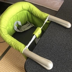 イングリッシーナ　ファスト　ベビーチェア　テーブルチェア　グリーン　緑の画像