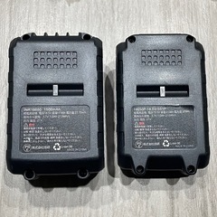 ブロワー 残量表示 LED照明 PSE バッテリー2個 充電式 コードレス 5000mAh 洗車 キーボード 落ち葉 除雪 の画像