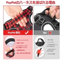 【犬用リード】引っ張り防止！イージーウォークハーネス（XS）の画像