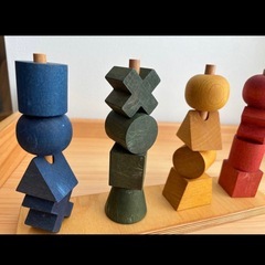wooden story 知育玩具　モンテッソーリ
の画像
