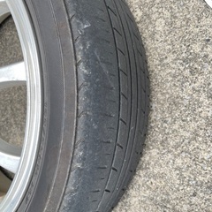 15インチ　アルミタイヤの画像