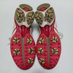 ◆asics アシックス｜TGN904｜GELACE THEA 2｜ゲルエース シーア｜ゴルフシューズ｜23cm｜ホワイト｜ジュニア｜レディース｜ゴルフの画像