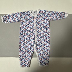 プチバトー H&M ロンパース 12m/74cm ハート柄 花柄 カニ柄の画像