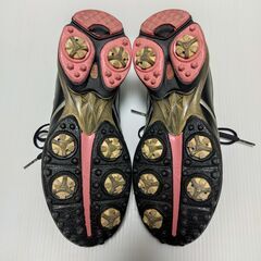 ◆asics アシックス｜TGN904｜GELACE THEA 2｜ゲルエース シーア｜ゴルフシューズ｜23cm｜ブラック｜ジュニア｜レディース｜ゴルフの画像