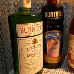 お酒まとめて5本　ジン　梅酒　イチゴサングリア　vioetfizzの画像