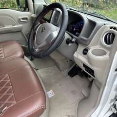 エブリイワゴン ハイルーフ PZターボスペシャル フルタイム4WD ETC 純正ナビ スタッドレスタイヤ メンテナンス整備完璧 シートカバーの画像