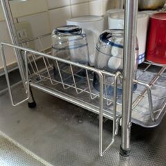 【廃棄前に】水切りラックお譲りしますの画像