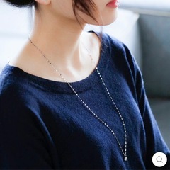 エステール　プラチナダイヤモンドネックレス
の画像