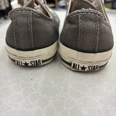 Converse グレー ローカットスニーカーの画像