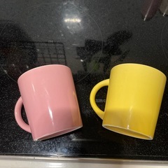 プーさん　ピグレット　マグカップ2個セットの画像