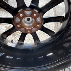 タイヤ ホイール 225/55r17 スタッドレス ホイール付き  冬タイヤの画像