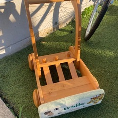 となりのトトロ　木製ベビーウォーカー（歩行器）