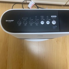 SHARP 加湿器付電気ファンヒーター　新品同様の画像