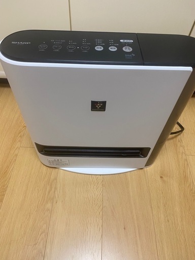 SHARP 加湿器付電気ファンヒーター　新品同様