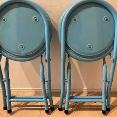 ディズニー　折り畳みイス　2点セットの画像