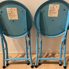 ディズニー　折り畳みイス　2点セットの画像