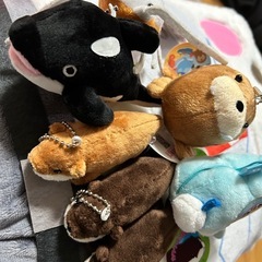 ぬいぐるみ各種の画像