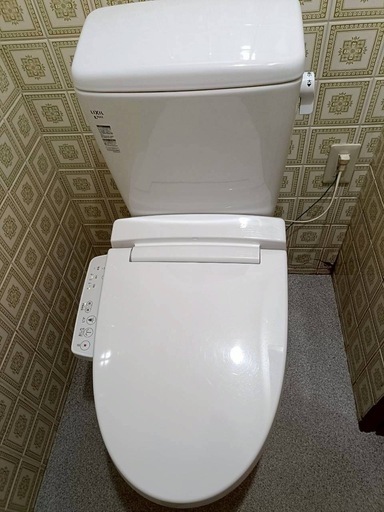 LIXIL ウォシュレット 便器一式 紙巻器セット