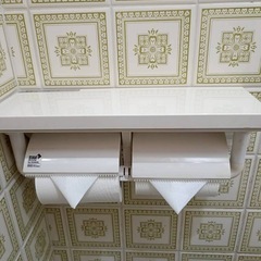 LIXIL ウォシュレット 便器一式 紙巻器セットの画像