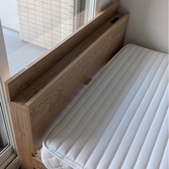 セミダブル　すのこベッドの画像